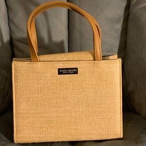 Kate Spade bamboo hand-held purse